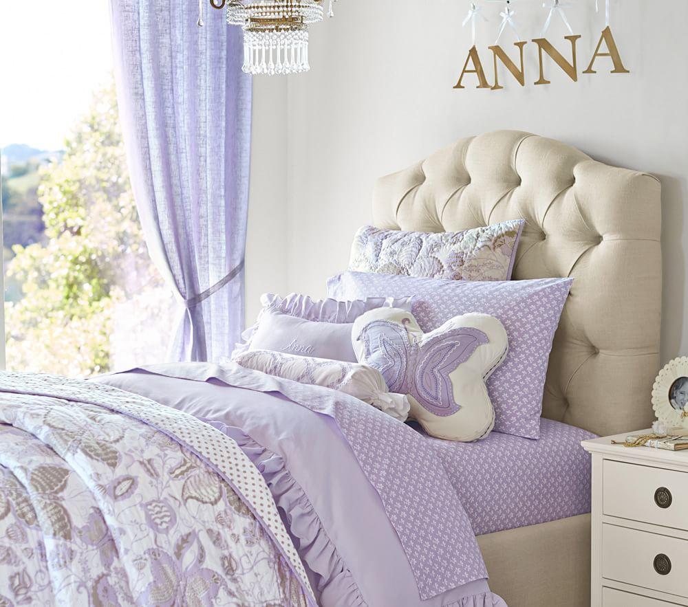 Eliza Tufted Upholstered Bed & Headboard